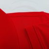 áo thun polo, áo thun trơn, áo cổ trụ, cổ bẻ, áo phông Chi tiết đường may áo thun cổ trụ polo bo trơn cá sấu lạnh màu đỏ tươi