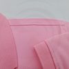 áo thun polo, áo thun trơn, áo cổ trụ, cổ bẻ, áo phông Chi tiết đường may áo thun cổ trụ polo bo trơn cá sấu lạnh poly thấm hút hồng phấn