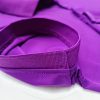 áo thun polo, áo thun trơn, áo cổ trụ, cổ bẻ, áo phông Chi tiết bo tay áo thun cổ trụ polo bo trơn cá sấu lạnh màu tím huế
