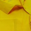 Áo thun cổ trụ polo bo trơn cá sấu lạnh poly thấm hút màu vàng nghệ