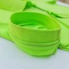 Chi tiết bo tay áo thun cổ trụ polo bo trơn cá sấu lạnh xanh chuối