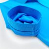 Chi tiết bo tay spandex áo cổ trụ polo bo trơn cá sấu mè xanh ya