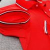 Hình chi tiết áo thun đồng phục polo bo sọc