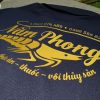 Hình in decal vàng đồng áo thun đồng phục theo yêu cầu