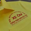 Hình in kỹ thuật số áo thun đồng phục polo theo yêu cầu